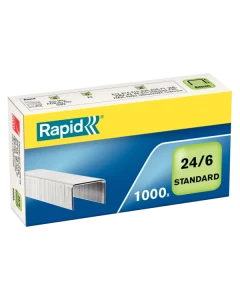Zszywki RAPID Standard 24/6 1M, 1000 szt., 24855600