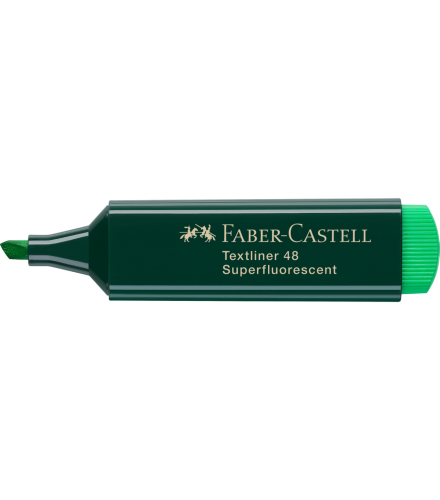 Zakreślacz TEXTLINER 48, zielony FABER-CASTELL 154863 FC