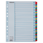 Przekładki kartonowe A4 Mylar Esselte, kolorowe indeksy z nadruk 1-31
