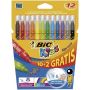 Flamastry Bic Kids Couleur 12 kolorów