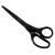 Nożyczki tytanowe nieklejące LEITZ 180mm czarne 54196095