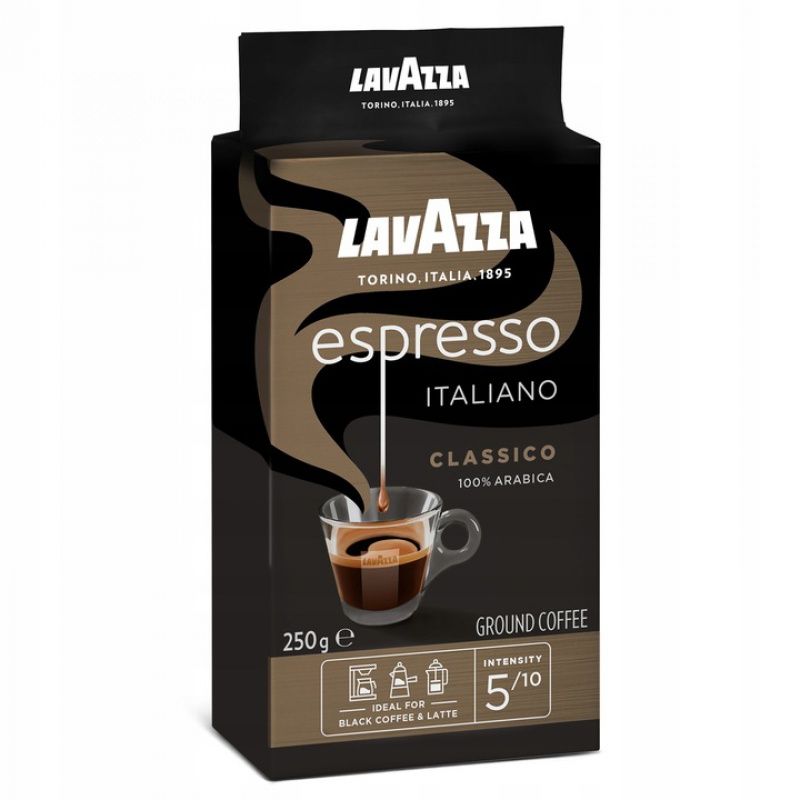 LAVAZZA QUALITA ROSSA 250G / Kawa LAVAZZA mielona - oferta sklepu