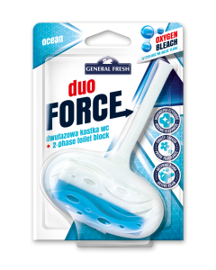 Kostka do WC DUO FORCE zawieszka 40g morze GENERAL FRESH