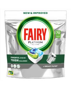 FAIRY Kapsułki do zmywarki PLATINUM ALL IN1 Regular 70 sztuk 25733