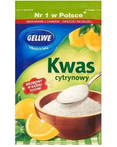 Kwasek cytrynowy w proszku 20g