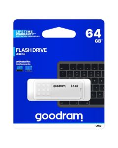 Pamięć USB GOODRAM 64GB UME2 biały USB 2.0 UME2-0640W0R11