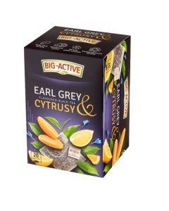 Herbata BIG-ACTIVE EARL GREY CYTRUSY 20 kopert/40g czarna