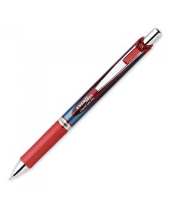 Pióro kulkowe Pentel, cienkopis żelowy BLN75 LRN5, 0.5 mm, czerwony