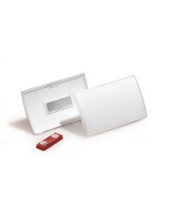 Identyfikator z magnesem, holder plastikowy, 54x90 mm, CLICK FOLD 10 sztuk,