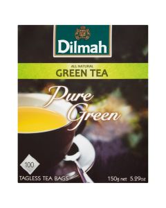 Dilmah zielona herbata Pure Green Tea 100 saszetek