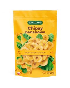 Chipsy bananowe 200g BAKALLAND