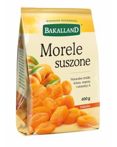 Morele suszone 400g BAKALLAND