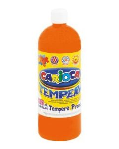 Farby tempery, wodorozcieńczalne Carioca 1000 ml pomarańczowa