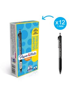 Długopis Paper Mate InkJoy 300RT, M 1mm, automatyczny, czarny