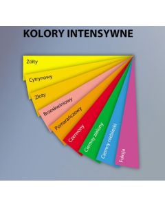 Papier ksero, kolorowy papier do drukarki, intensywny xero A4, 80g ryza 500k kartek, czerwony