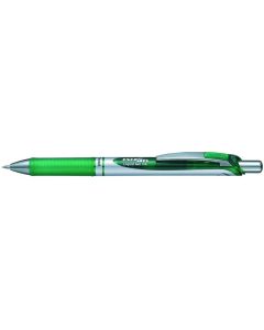 Pióro kulkowe Pentel EnerGel BL77, automatyczny cienkopis żelowy, zielony