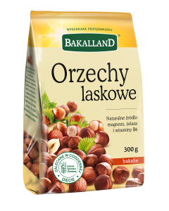 Orzechy laskowe 300g BAKALLAND