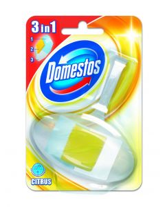 Odświeżacz kostka Domestos, zawieszka do WC, 40 g. citrus