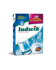 Sól do zmywarki LUDWIK 1.5 kg, środki do zmywarek