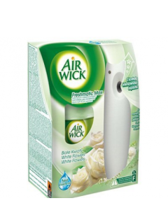 Odświeżacz AirWick Freshmatic, dozownik + wkład, białe kwiaty