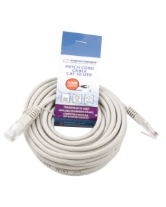 Kabel UTP CAT 5E PATCHCORD 10m szary EB277E ESPERANZA