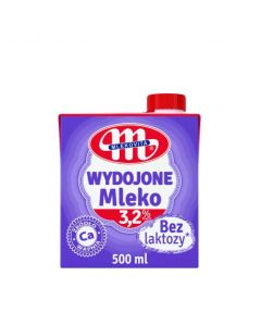 Mleko WYDOJONE UHT bez laktozy 3,2% 0.5l