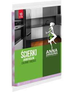 Ścierki uniwersalne 10 sztuk PS-2305 ANNA ZARADNA