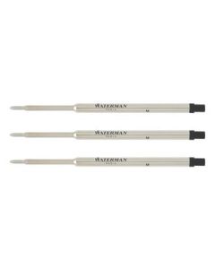 WATERMAN Wkłady do długopisów standard czarne (M) 2139453 opakowanie 12szt.