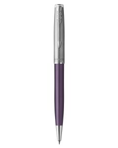 Długopis SAND BLASTED METAL VIOLET PARKER 2169369, giftbox