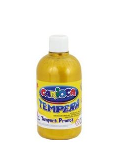 Farby tempery, wodorozcieńczalne Carioca 500 ml złota