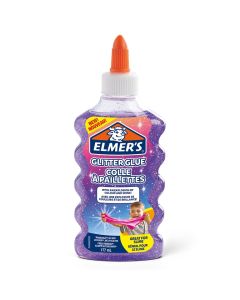 Elmers klej brokatowy, fioletowy, zmywalny i przyjazny dzieciom, 177ml, 2077253