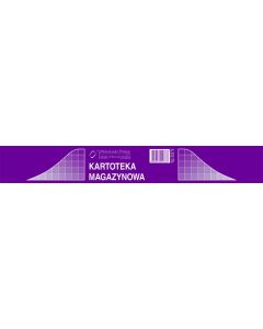 Kartoteka magazynowa (A50) 5 344-3, druki akcydensowe