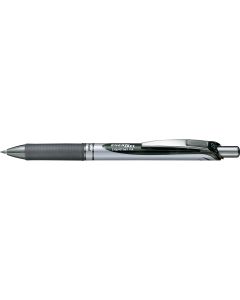 Pióro kulkowe Pentel EnerGel BL77, automatyczny cienkopis żelowy, czarny