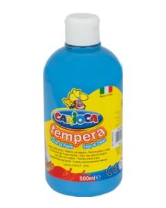 Farby tempery, wodorozcieńczalne Carioca 500 ml błękit