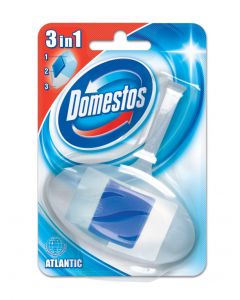 Odświeżacz kostka Domestos, zawieszka do WC, 40 g. morski