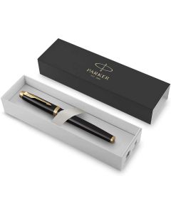 Pióro kulkowe Parker IM Black GT, wkład czarny, giftbox, Parker 1931659