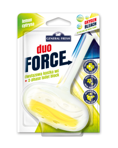 Kostka do WC DUO FORCE zawieszka 40g cytryna GENERAL FRESH