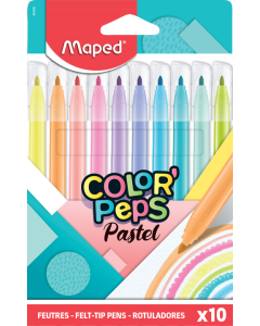 Flamastry COLORPEPS PASTEL 10 szt. Maped 845469