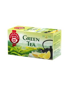 Herbata TEEKANNE GREEN TEA LEMON 20t zielona