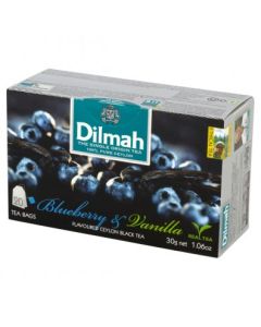 Dilmah herbata owocowa Blueberry & Vanilla 20 saszetek