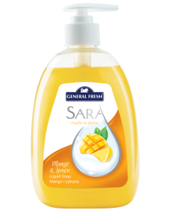 Mydło w płynie sara 500ml mango i cytryna General Fresh