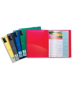 Album ofertowy Pentel SUPERIOR A4, teczka z koszulkami 20 kieszeni, czerwony