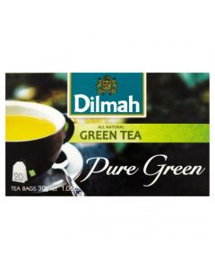 Herbata DILMAH PURE GREEN TEA ekspresowa (20 torebek) 1,5g zielona