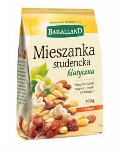 Bakalie, Mieszanka Studencka klasyczna 400g Bakalland