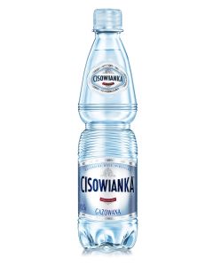 Woda CISOWIANKA 0.5l gazowana zgrzewka 12 szt.