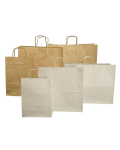 Torba papierowa 250x150x410mm brązowa ekologiczna ECOBAG