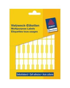 Etykiety cenowe do opisywania ręcznego, 924 etyk./op., 49 x 10 mm, białe, AVERY ZWECKFORM, 3335