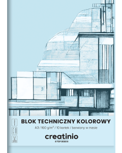 BLOK TECHNICZNY TOP 2000 CREATINIO A3 10K 160G KOLOR 400176680