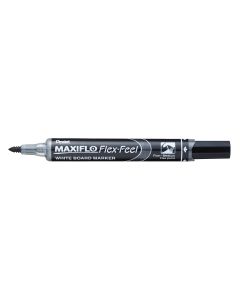 Marker do tablic, pisak suchościerany Pentel MAXIFLO FLEX FEEL, czarny