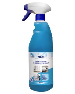 Płyn/środek UNIWERSALNY Professional do czyszczenia szkło, drewno, laminaty, metal, kamień, ceramikę, plastik, VIJUSA 750ml, Next, Spray